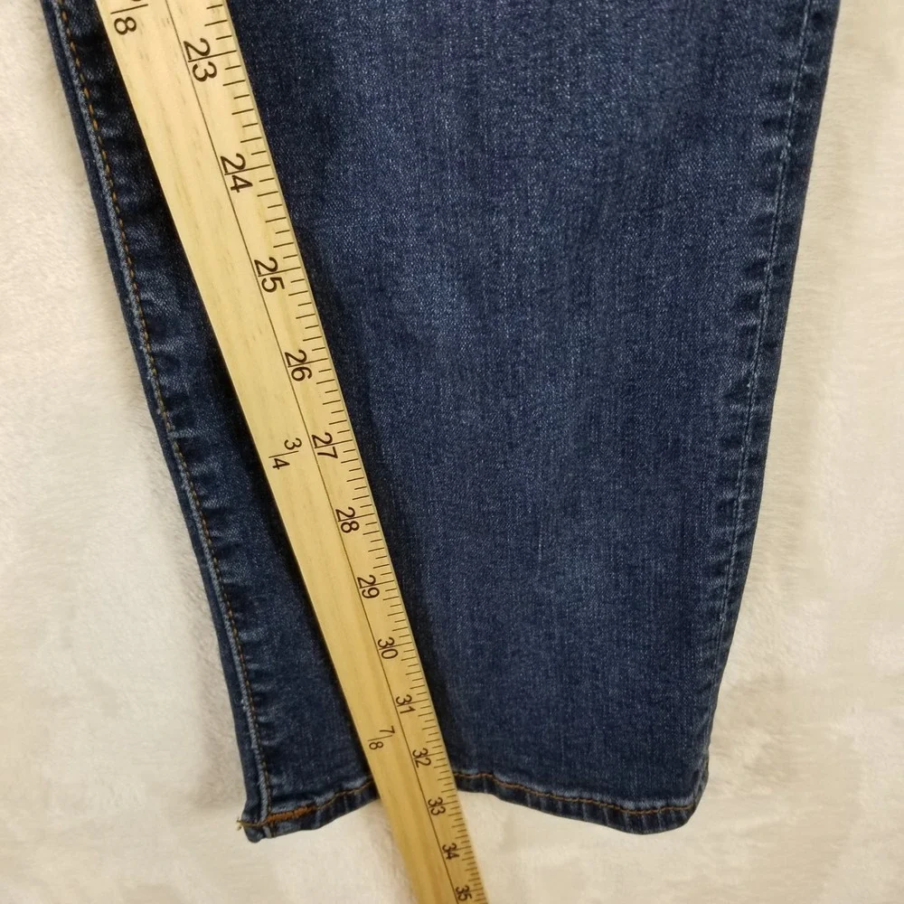 True Religion Rocco Relaxed Skinny Jeans Mens 38 Blue Indigo Horseshoe Pockets